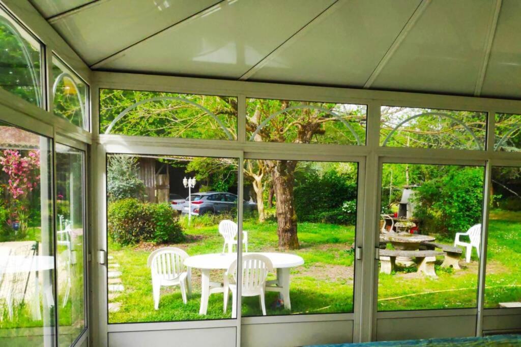 Вилла Tizac-De-Lapouyade, Piscine 35 Km De Bordeaux Экстерьер фото